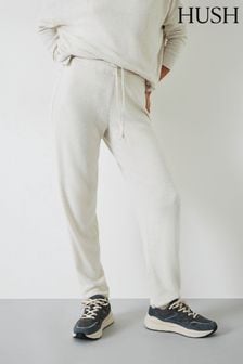Hush White Elle Supersoft Relaxed Joggers (657880) | ￥7,050