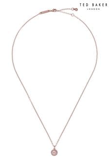 Ted Baker Pink SOLTELL: Solitaire Sparkle Crystal Pendant Necklace (659067) | ₪ 176