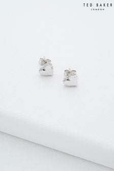Ted Baker Silver Tone SERSY: Crystal Sparkle Heart Stud Earrings (659076) | 46 €