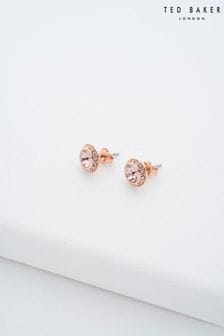 Ted Baker Pink SOLETIA: Solitaire Sparkle Crystal Stud Earrings (659121) | HK$360