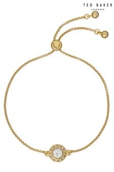 In Goldtönen - Ted Baker Soleta: Solitaire Sparkle Crystal Adjustable Bracelet (659174) | 55 €