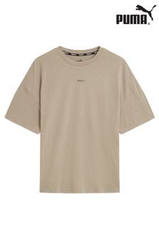 Naturfarben - Puma Evolve Damen Sport-T-Shirt im Oversize-Stil (660558) | 56 €