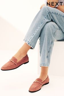 Camel Brown Forever Comfort® Leather Knot Hardware Loafers (662992) | 74 €