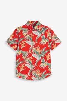 Haut à manches courtes en coton (3-16 ans)