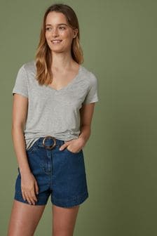 Slouch V-Neck T-Shirt