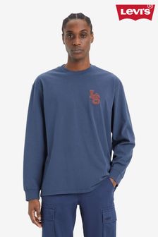 Levi's® Navy Spellbound Long Sleeve Classic Relaxed T-Shirt (663931) | 220 zł