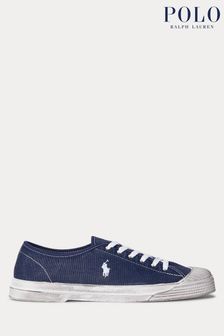 Темно-синий - Парусиновые кроссовки Polo Ralph Lauren Essence 100 (665204) | €105