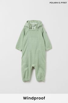 Polarn O Pyret Green Windproof Soft Shell Pramsuit (665857) | NT$2,800