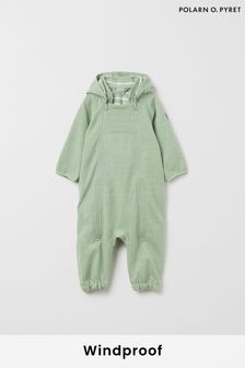 Polarn O Pyret Green Windproof Soft Shell Pramsuit (665857) | €79