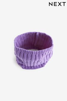 Purple Ribbed Knitted Snood (1-16yrs) (666003) | KRW10,700 - KRW19,200