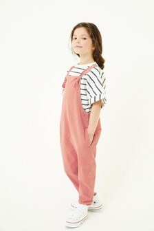 Soft Cotton Dungarees (3-16yrs)