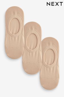 Nude Invisible Trainer Socks 3 Pack (666539) | €8