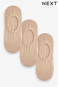 Nude Invisible Trainer Socks 3 Pack (666539) | $12