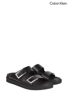 Calvin Klein Archive Hardware Black Slides (667082) | 107 €