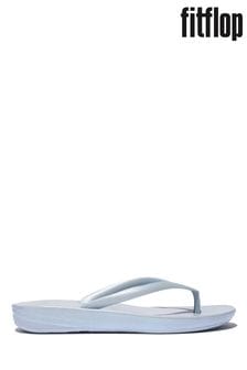 Fitflop Blue Iqushion Pearlized Ergonomic Flip Flops (668809) | 227 LEI