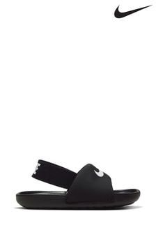Nike Black/White Kawa Infant Sandals (669226) | €27
