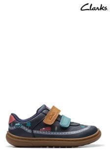 Clarks Blue Print Flash Truck Toddler Shoes (669705) | €57