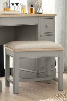 Grey Hampton Painted Oak Collection Luxe Stool (669836) | €245