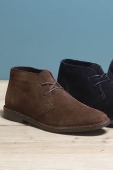 Dark Brown Desert Boots (669866) | CA$100