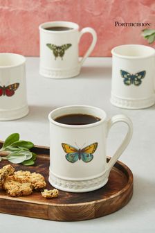 Portmeirion Set of 4 White Botanic Garden Harmony Tankards (671138) | €95