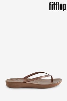 Fitflop Iqushion Ergonomic Brown Flip Flops (671255) | 191 LEI