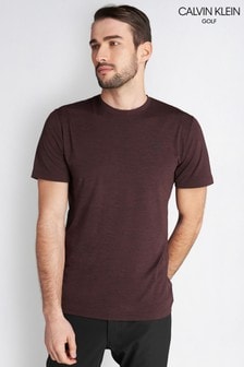 Rouge bordeaux - T-shirt Calvin Klein Golf Newport (671679) | €22