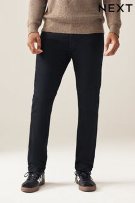 Solid Black Skinny Soft Touch Stretch Skinny Fit Jeans (672167) | $56