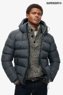 Superdry Ebony Hooded Sports Puffer Jacket (672227) | OMR49