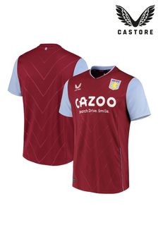 Camiseta de la primera equipación del Aston Villa para la temporada 2022-23 de Castore (672247) | 92 €