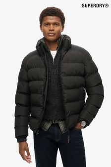 Superdry Black Sports Puffer Jacket (672394) | €144