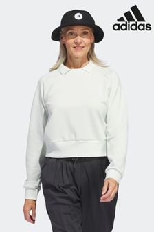 Hellgrün - Adidas Golf Navy Women's Go-to Sweatshirt (673572) | 86 €