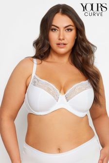 White - Yours Curve Non Padded Underwired Bra (674499) | kr330
