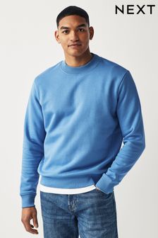 Bright Blue Regular Fit Crew Sweatshirt (674751) | CA$54