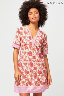 Pink - Aspiga Santorini Dress (675023) | kr1 740
