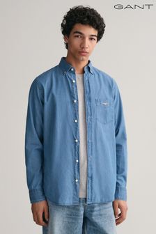 Напів-блакитний - Gant джинсова сорочка Indigo Regular Fit (676752) | 5 722 ₴