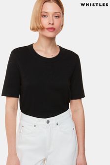 Whistles Rosa Black T-Shirt (677318) | €44