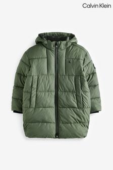Calvin Klein Kids Green Essential Parka Puffer Jacket (678055) | €140