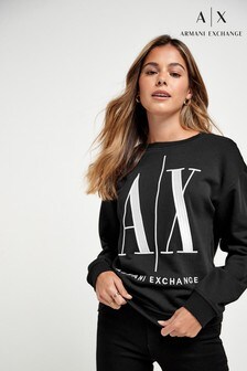 armani exchange icon logo sweatshirt