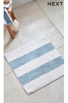 Blue Block Stripe Shower Mat (678568) | $18