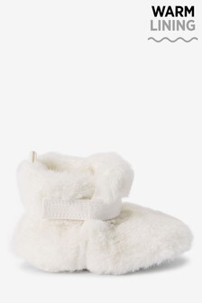 White Cosy Baby Boots (0-18mths) (678816) | $12