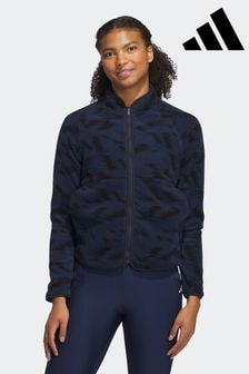 adidas Golf Navy Ultimate365 Printed Fleece Jacket (679382) | $120