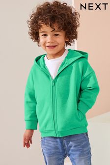 綠色 - 拉鍊連帽上衣 (3個月至7歲) (680223) | NT$490 - NT$580