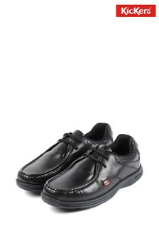 Kickers® Black Reasan Lace Shoe (681597) | 34,060 Ft
