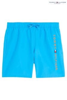Синие пляжные шорты с поясом на завязке Tommy Hilfiger (682264) | €26
