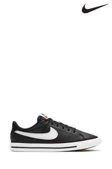 Nike Black/White Court Legacy Youth Trainers (682369) | €25