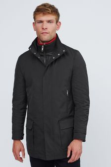 Черный - Непромокаемая куртка с воротником-стойкой (682873) | 2 631 грн