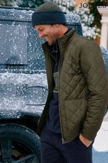 Joules Maynard Green Diamond Quilted Jacket (683029) | 153 €