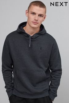 Charcoal Grey With Stag Jersey Hoodie (683444) | 36 €