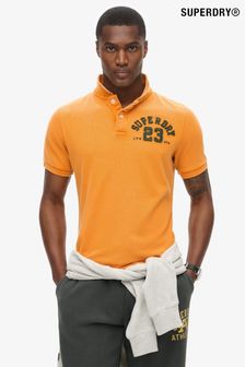 Superdry Track Gold 100% Cotton Vintage Athletic Polo Shirt (683505) | €68