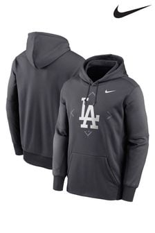 Nike Grey Los Angeles Dodgers Therma Icon Performance Fleece Pullover (684107) | €93